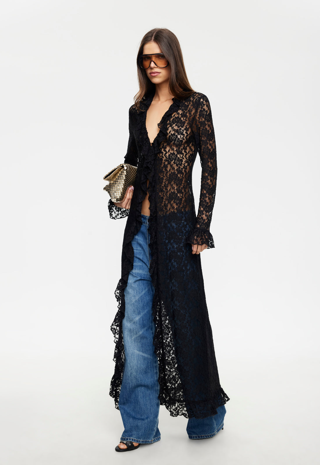 Lioness Fashion Near Me | Long Nights Maxi Dress - Noir