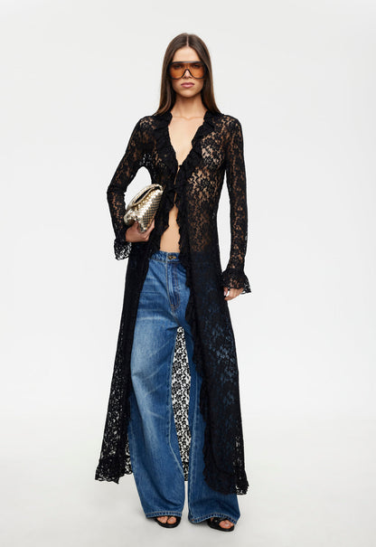 Lioness Fashion Near Me | Long Nights Maxi Dress - Noir