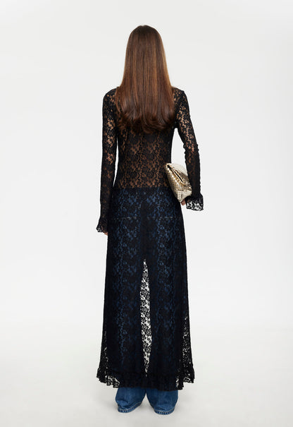 Lioness Fashion Near Me | Long Nights Maxi Dress - Noir