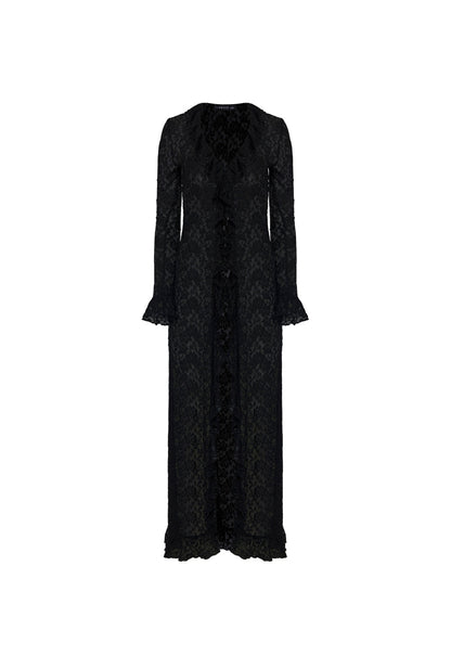 Lioness Fashion Near Me | Long Nights Maxi Dress - Noir