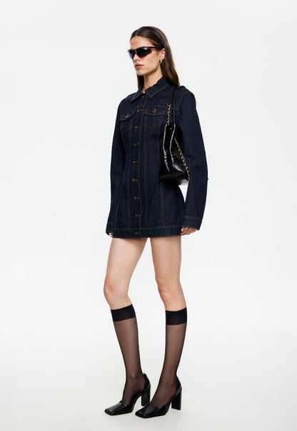 Lioness Fashion Sale | Rider Denim Mini Dress - Dark Denim