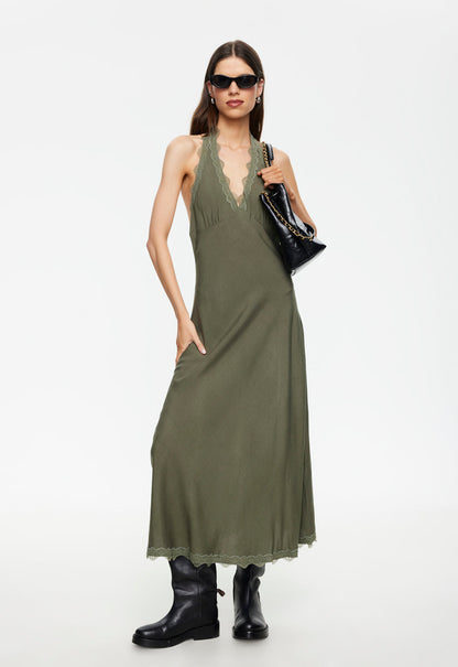 Lioness Fashion Discount | Stars Align Midi Dress - Khaki