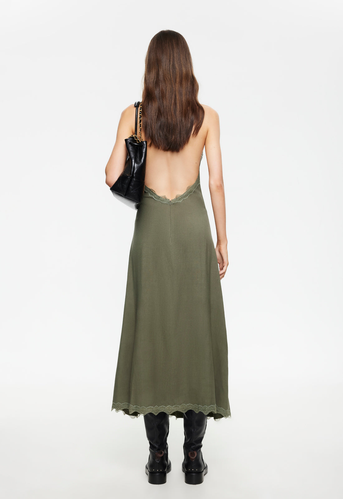 Lioness Fashion Discount | Stars Align Midi Dress - Khaki