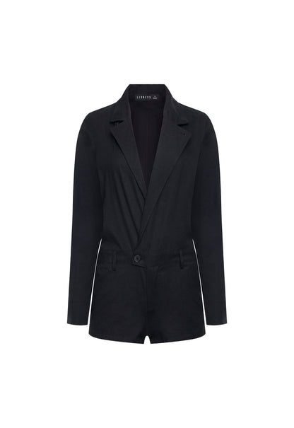 Lioness Fashion Outlet | Essence Romper - Noir