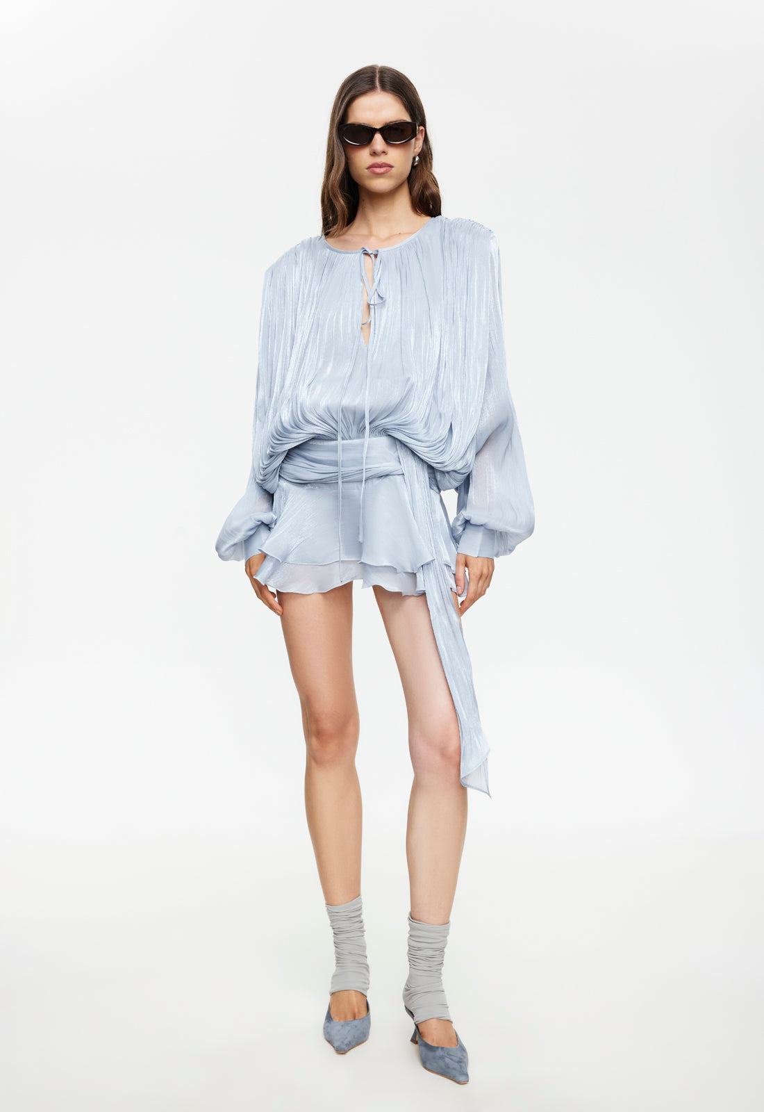 Lioness Fashion Outlets | Elements Mini Dress - Baby Blue