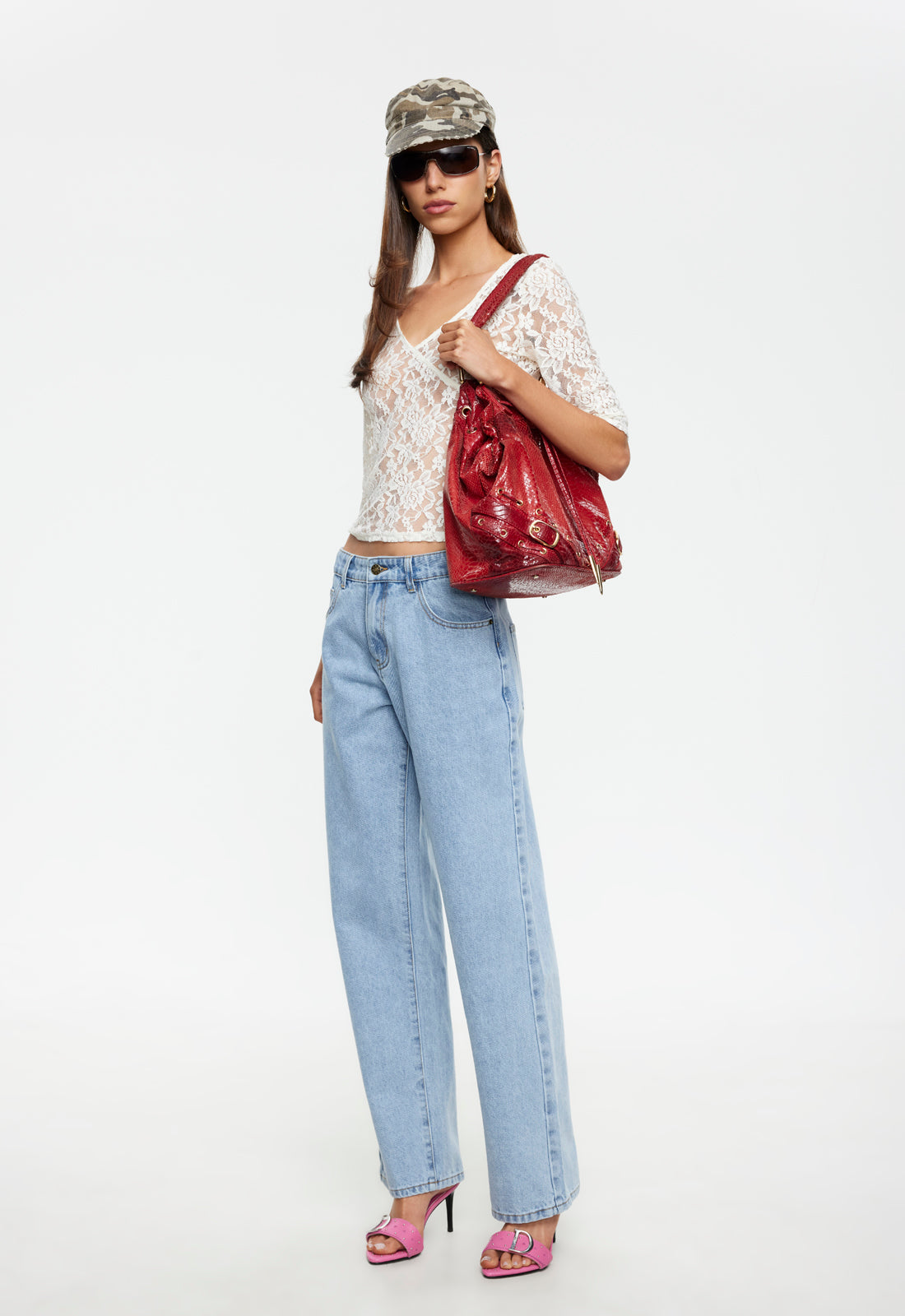 Lioness Fashion On Sale | Totti Jean - Washed Blue