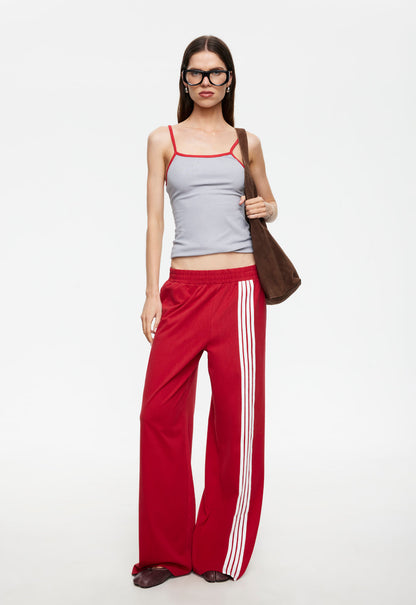 Lioness Fashion Store | Red Eye Track Pant - Crimson