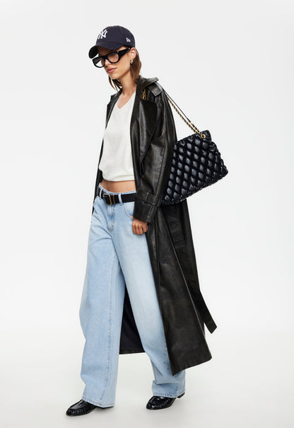 Lioness Fashion On Sale | Off Duty Coat - Washed Onyx