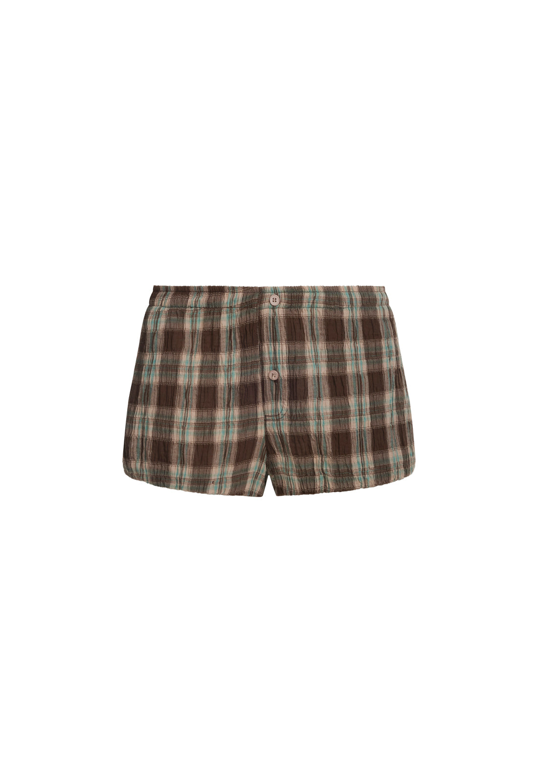 Lioness Fashion Near Me | Odette Bloomer - Chocolate Plaid