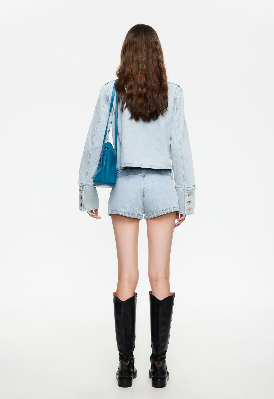 Lioness Fashion Store | Afterglow Mini Short - Light Denim