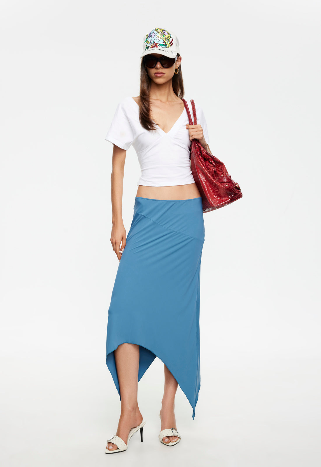 Lioness Fashion Discount | Trophy Midi Skirt - Cerulean