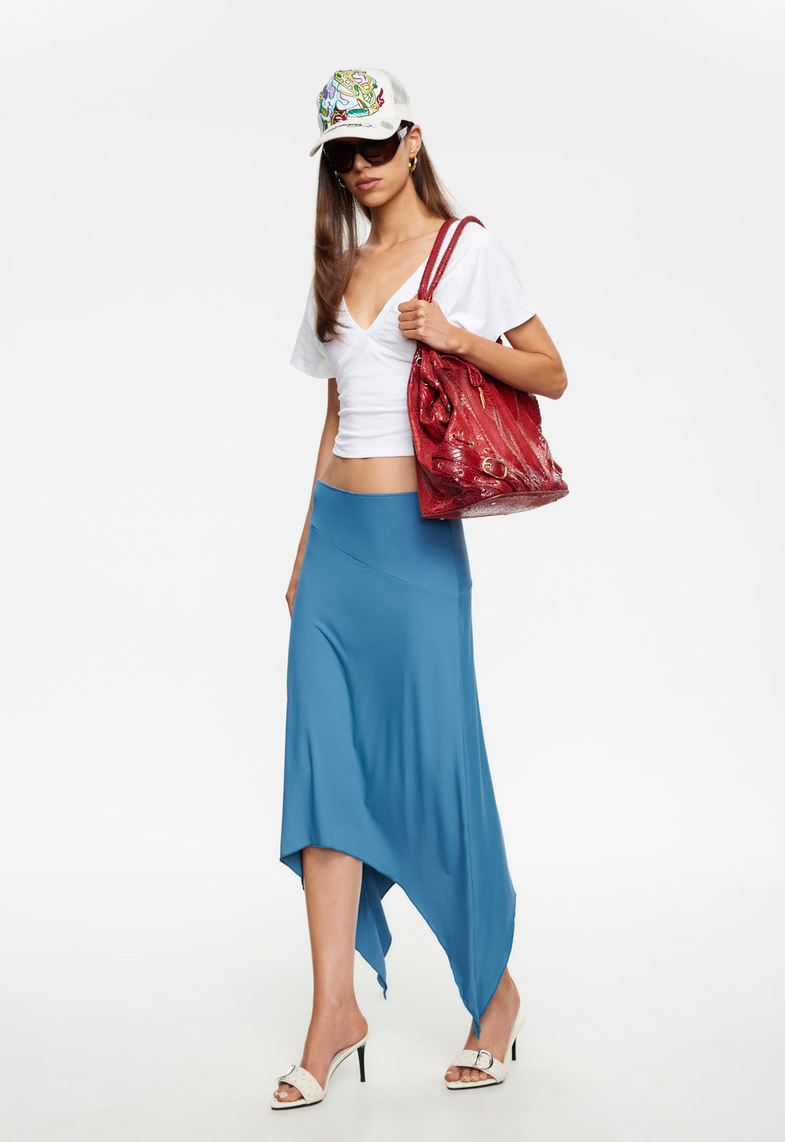 Lioness Fashion Discount | Trophy Midi Skirt - Cerulean