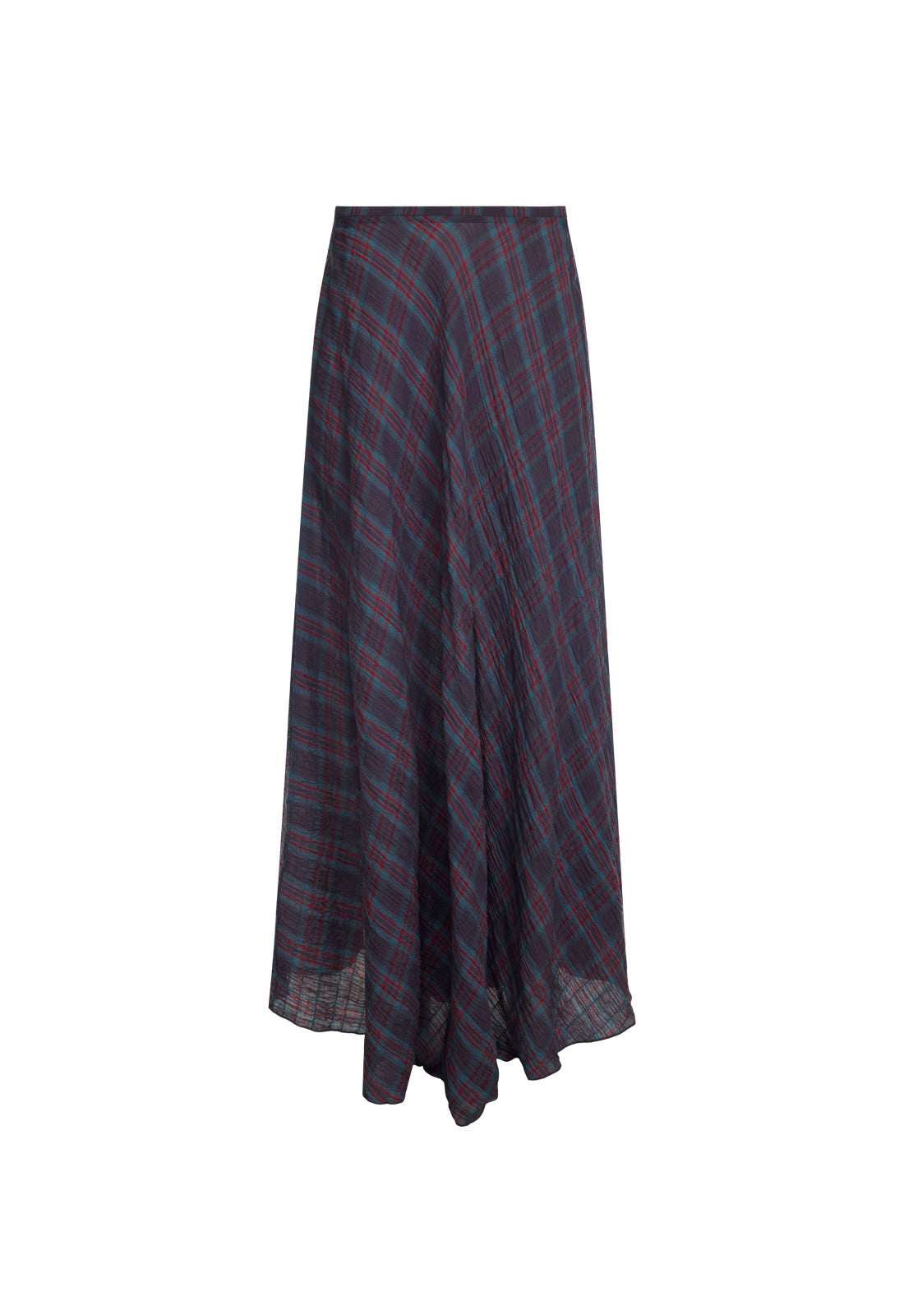 Lioness Fashion On Sale | Halcyon Maxi Skirt - Jade Plaid