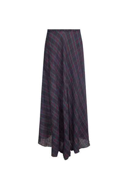 Lioness Fashion On Sale | Halcyon Maxi Skirt - Jade Plaid