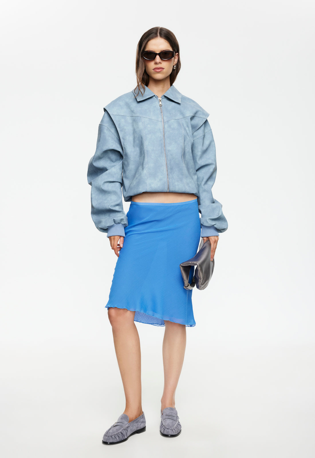 Lioness Fashion US | Shoreline Midi Skirt - Persian Jewel