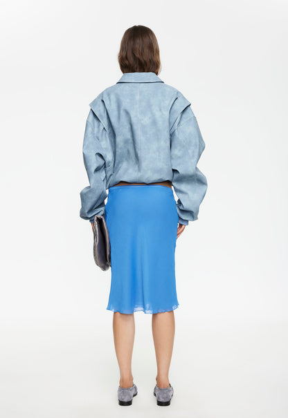 Lioness Fashion US | Shoreline Midi Skirt - Persian Jewel