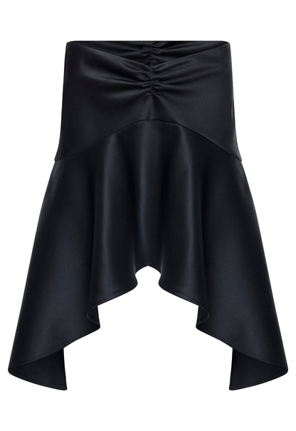 Lioness Fashion Near Me | Gloss Midi Skirt - Noir