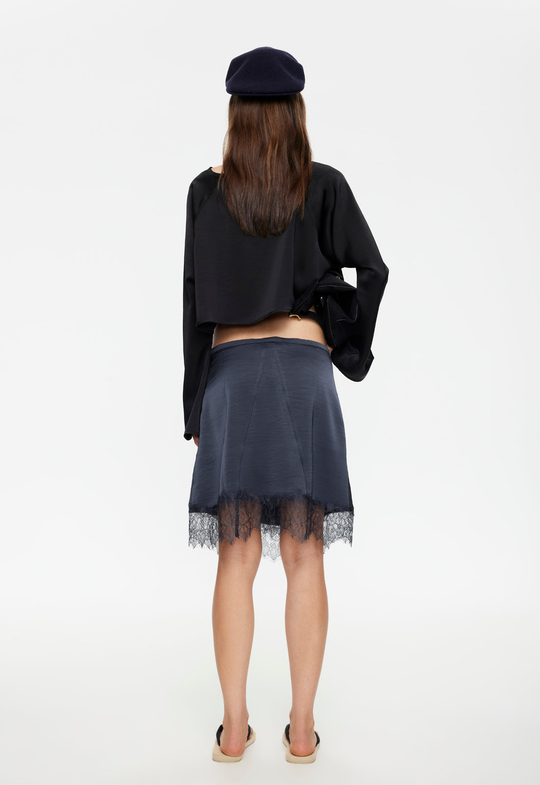 Lioness Fashion Store | Skin Midi Skirt - Petrol