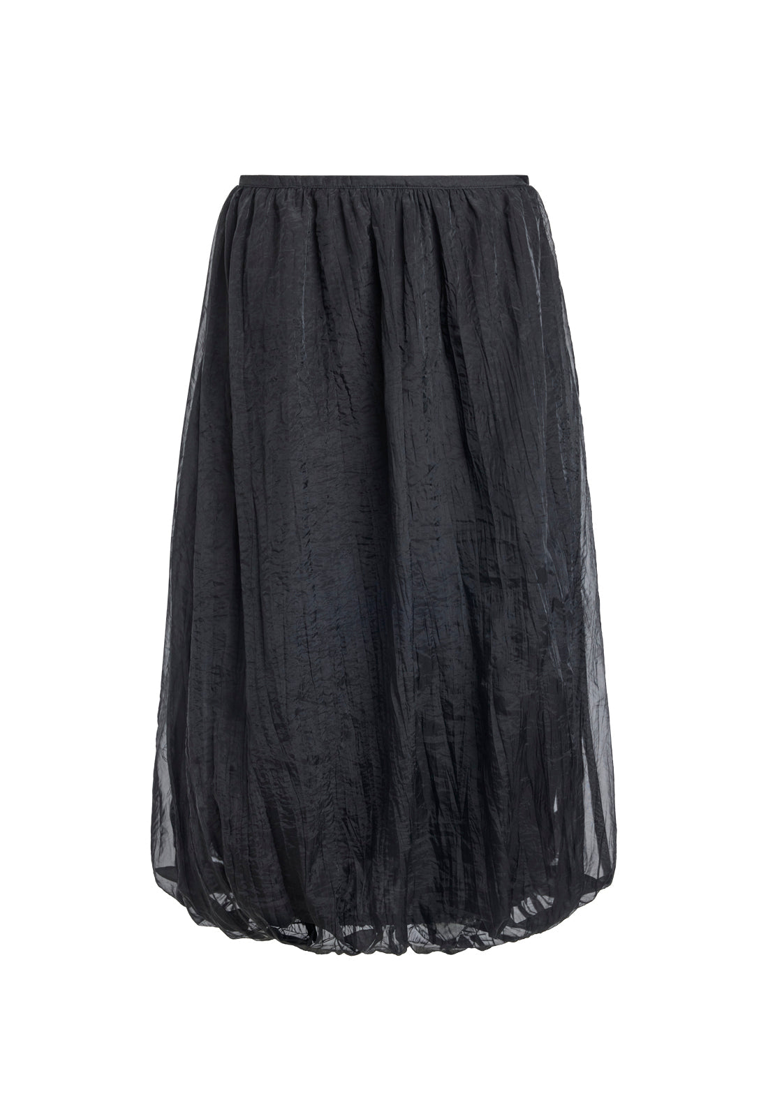 Lioness Fashion Online | Intuition Bubble Midi - Noir