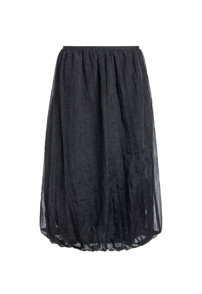 Lioness Fashion Online | Intuition Bubble Midi - Noir