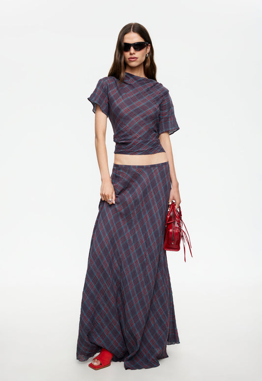 Lioness Fashion Online Shop | Halcyon Top - Jade Plaid