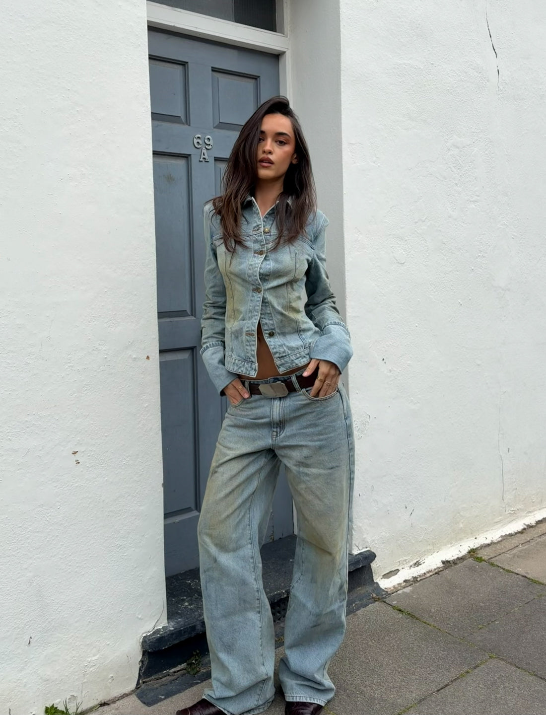 Lioness Fashion On Sale | The Bronx Denim Jacket - Stone Blue