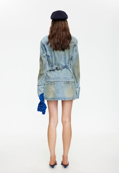 Lioness Fashion On Sale | The Bronx Denim Jacket - Stone Blue