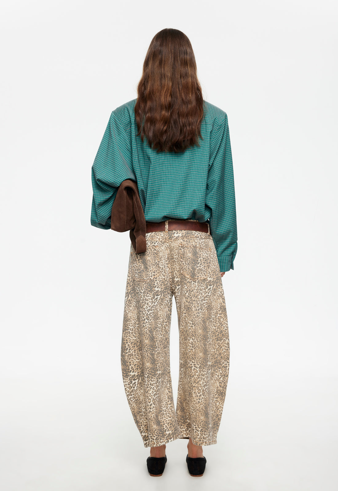 Lioness Fashion Discount | Horseshoe Cropped Jean - Leopard