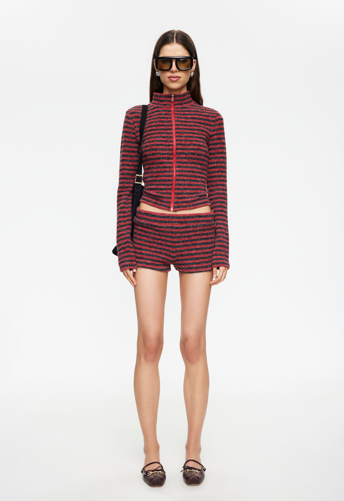 Lioness Fashion Outlet | APEX JACKET - CRIMSON STRIPE