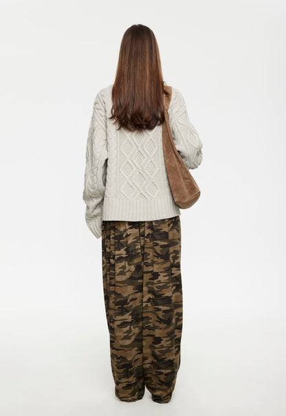 Lioness Fashion On Sale | LIAISON CABLE KNIT - ASH