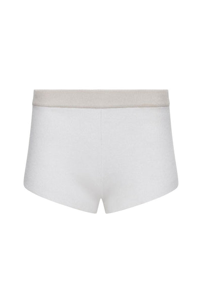 Lioness Fashion US | HOUSEWIFE KNIT SHORT - HEATHER GREY