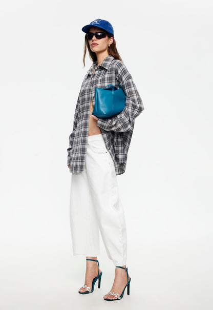 Lioness Fashion Sale | Clarity Shirt - Slate Plaid
