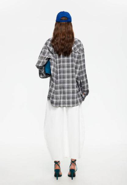 Lioness Fashion Sale | Clarity Shirt - Slate Plaid