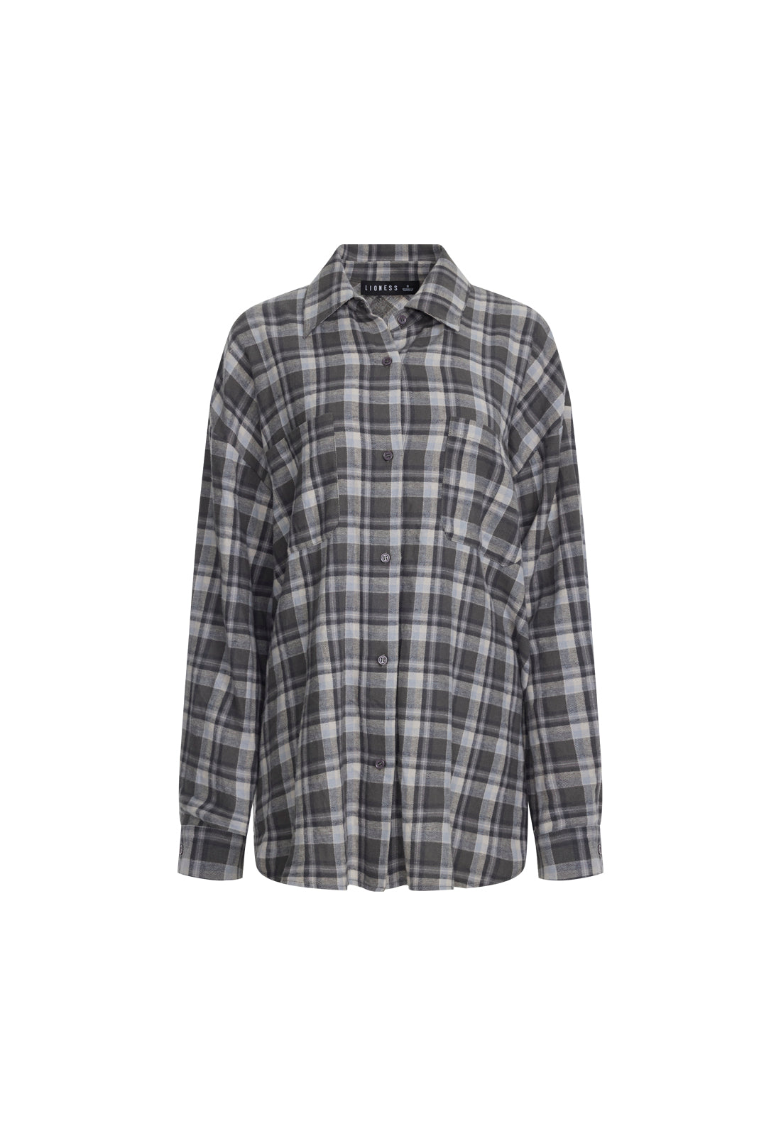 Lioness Fashion Sale | Clarity Shirt - Slate Plaid