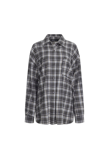 Lioness Fashion Sale | Clarity Shirt - Slate Plaid