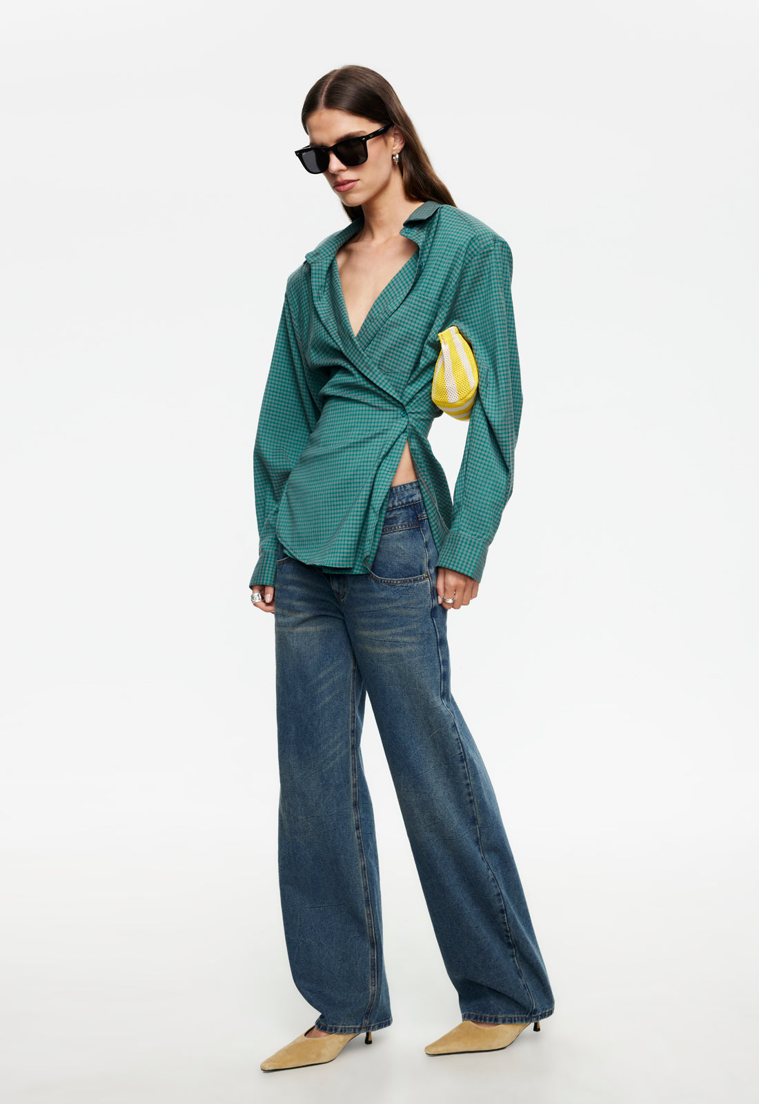 Lioness Fashion Online | Notting Hill Shirt - Forest Plaid