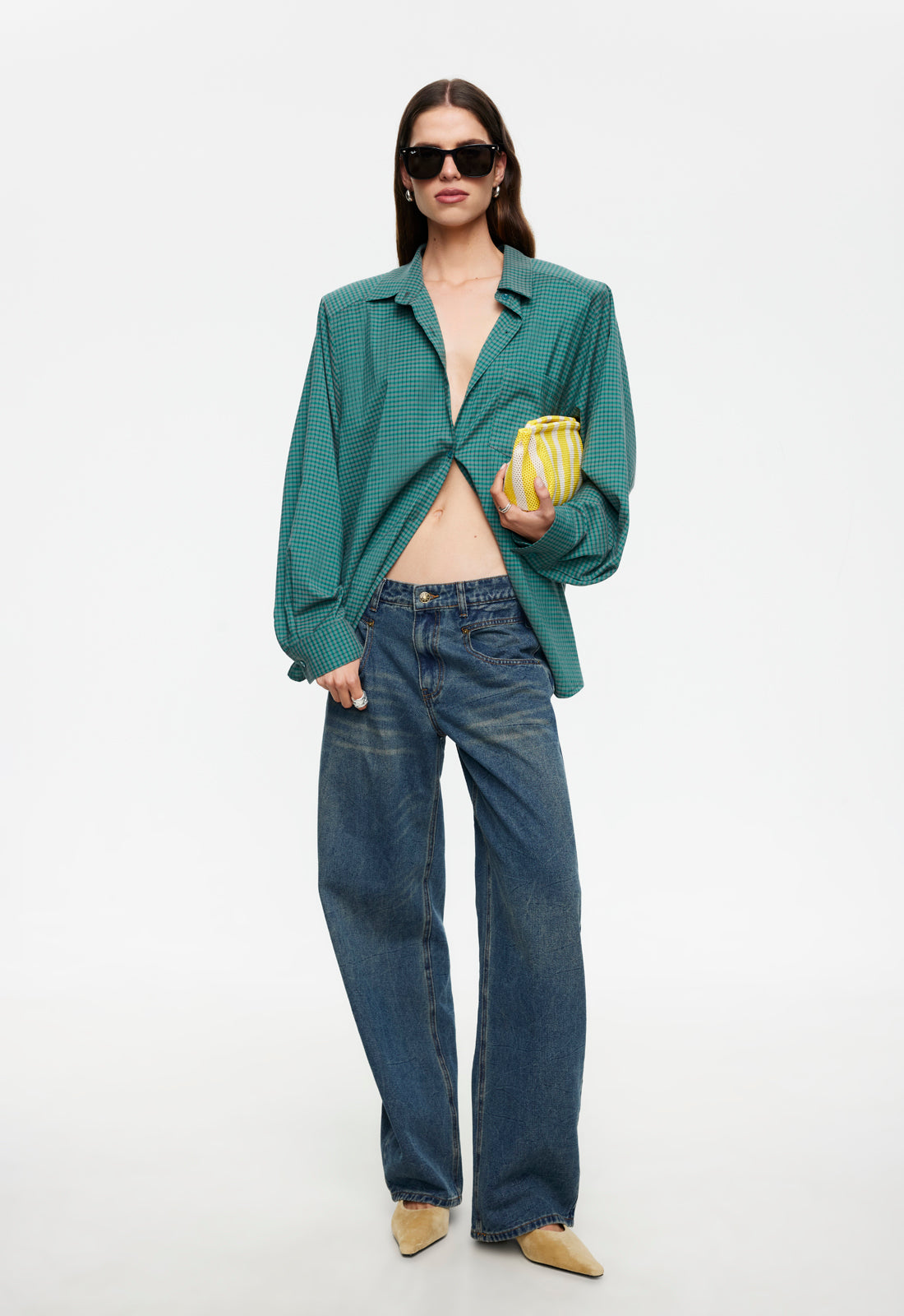 Lioness Fashion Online | Notting Hill Shirt - Forest Plaid