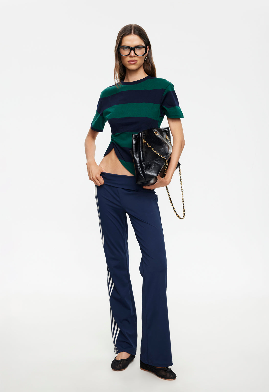 Lioness Fashion For Sale | In Transit Tee - Forest Stripe