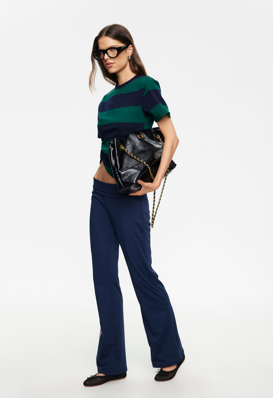 Lioness Fashion For Sale | In Transit Tee - Forest Stripe