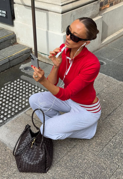Lioness Fashion Near Me | Mile High Long Sleeve - Crimson