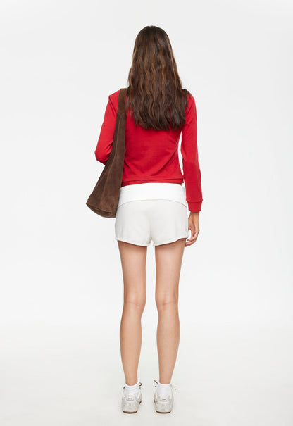 Lioness Fashion Near Me | Mile High Long Sleeve - Crimson