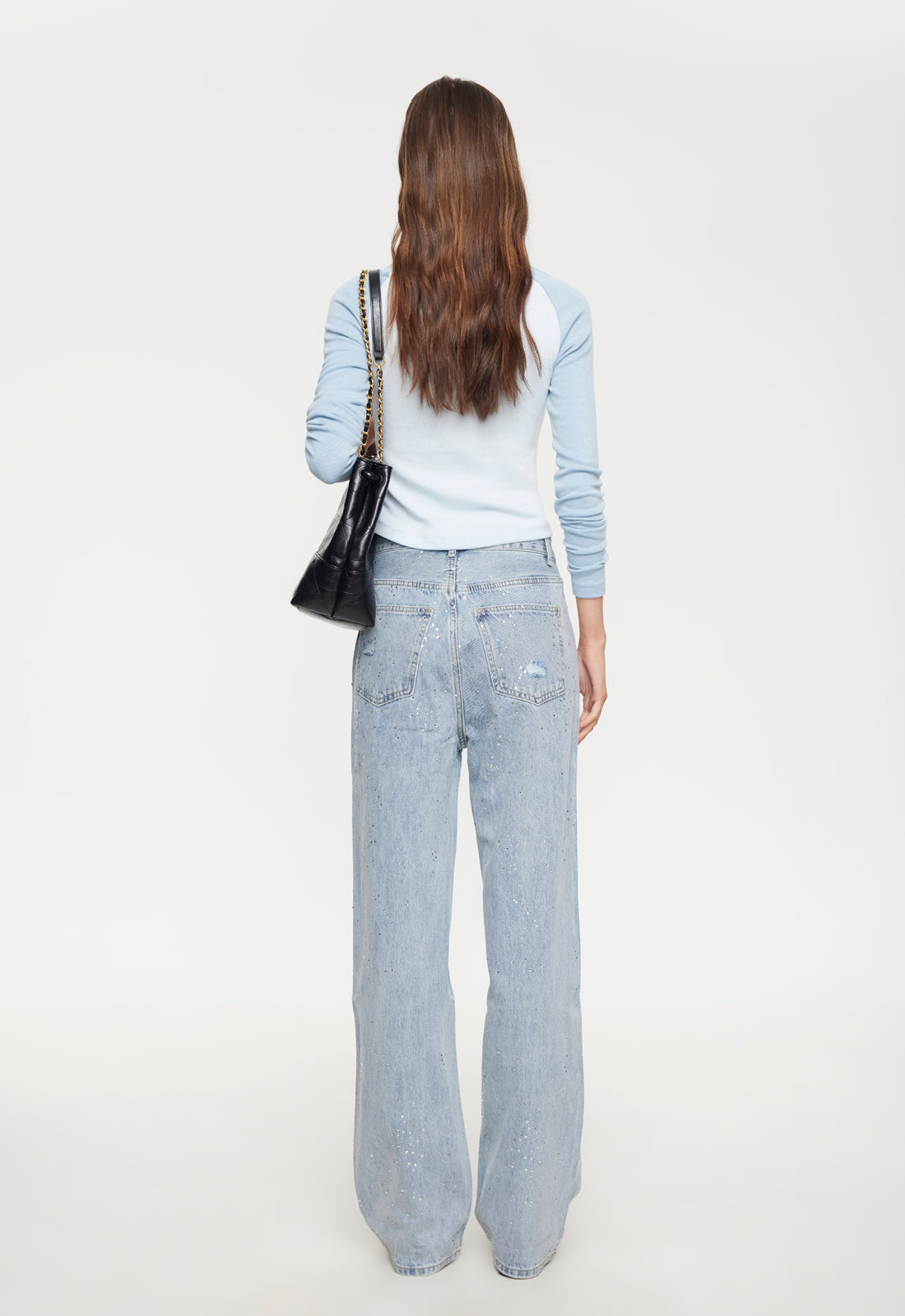 Lioness Fashion Online | Diamante Jean - Light Denim