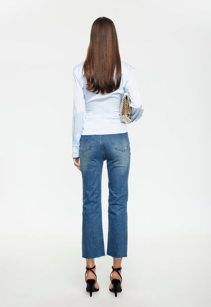 Lioness Fashion Outlet | Angelic Shirt - Soft Blue