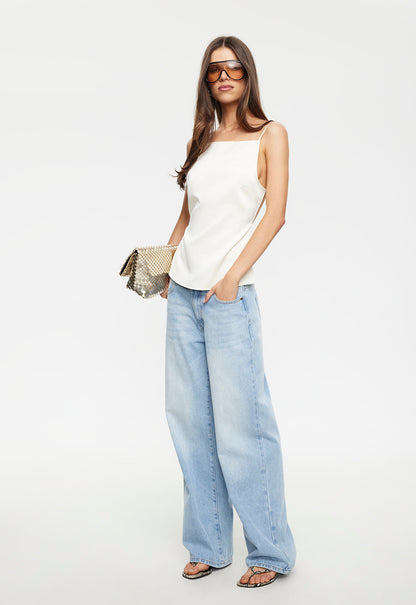 Lioness Fashion On Sale | Camille Backless Top - Ivory