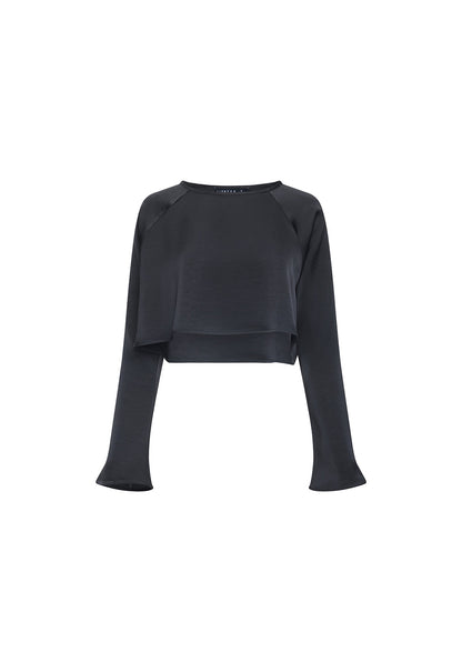 Lioness Fashion US | Gloss Long Sleeve - Noir