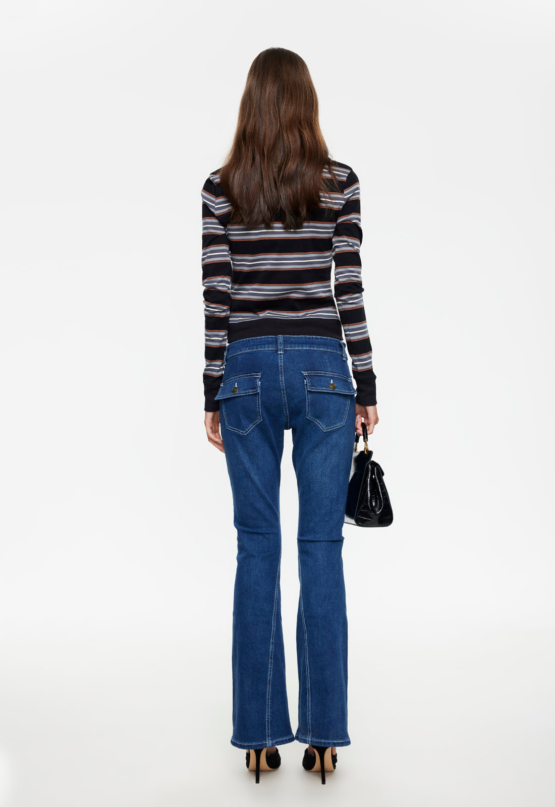 Lioness Fashion Online | Bada Bing Jersey - Noir Stripe