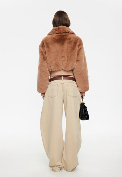 Lioness Fashion Online Shop | Drita Faux Fur - Camel