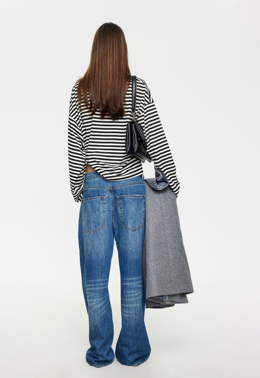 Lioness Fashion Online | Bloom Long Sleeve - Onyx Stripe