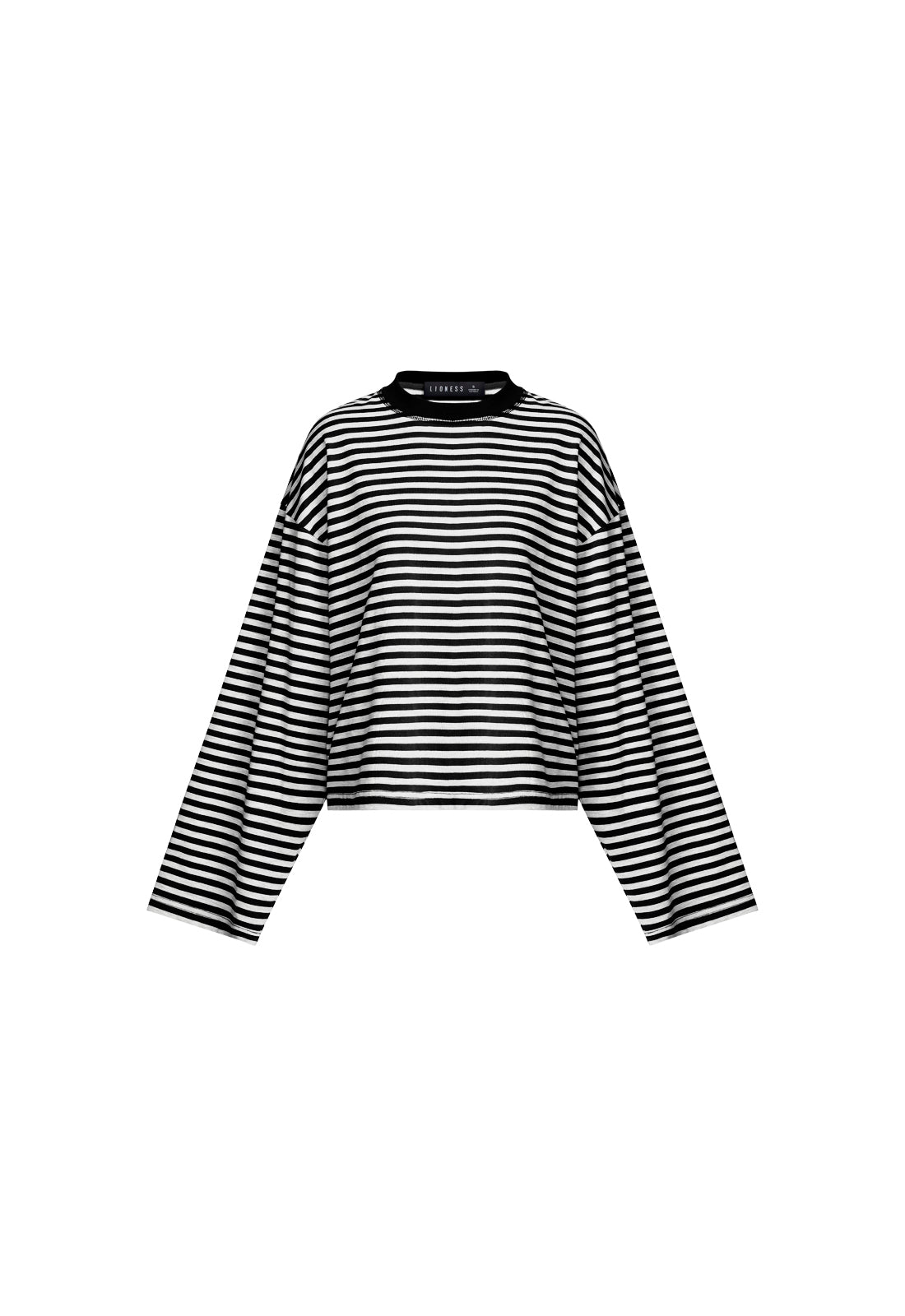Lioness Fashion Online | Bloom Long Sleeve - Onyx Stripe