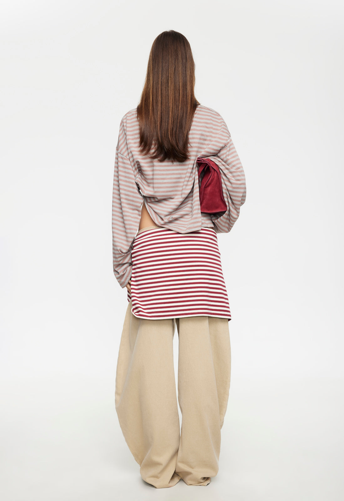 Lioness Fashion Online Shop | Bloom Long Sleeve - Muted Pastels Stripe